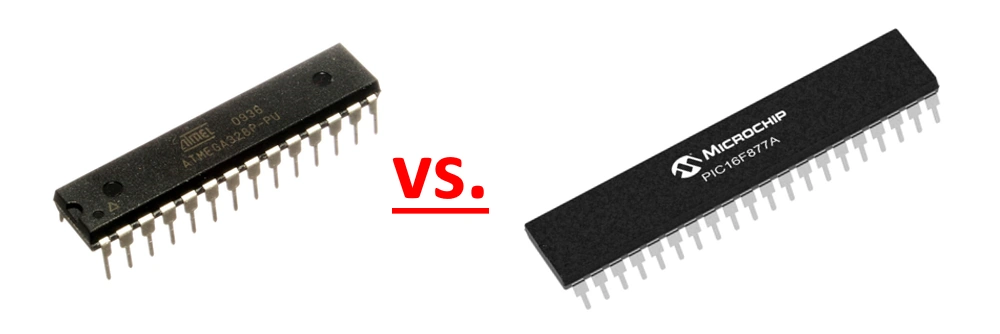 ATMEGA328P vs PIC16F877A - PIC Microcontroller