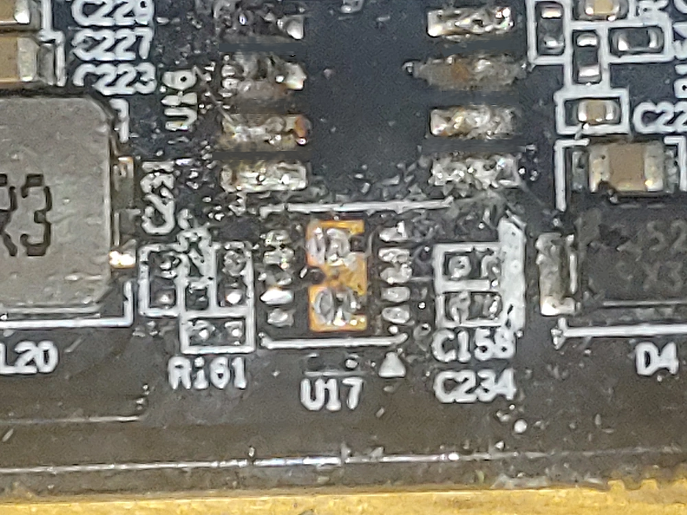 depopulated board enhanced - Fix a burned-out Graphics Card