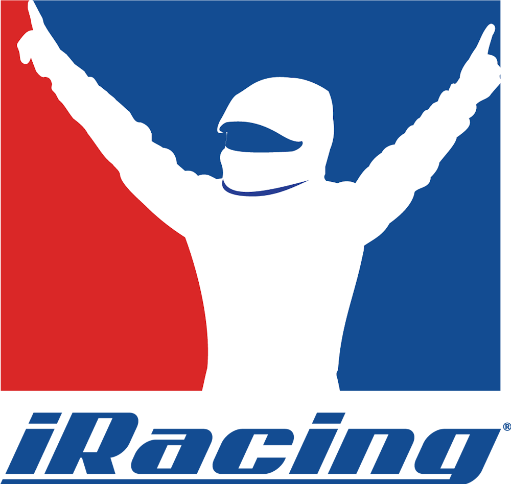 iRacing logo (aka the iRacing Cornholio)